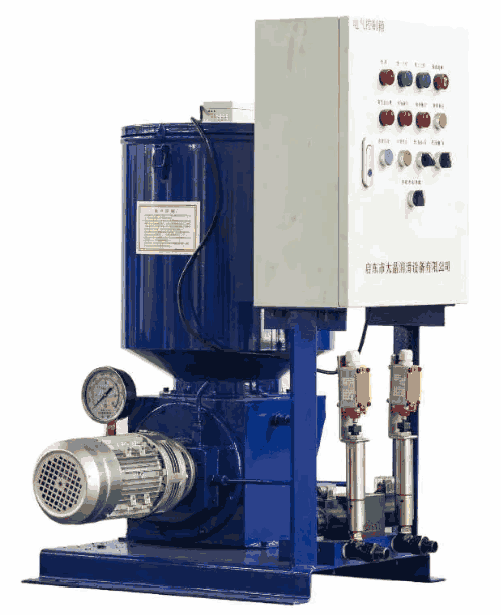 GDK03 with electrical cabinet (based on DRB9-P365Z) - Станция смазки электрическая для двухлинейных систем, рабочее давление до 400 бар, подача 365 мл/мин, мощность двигателя 1,5 кВт, объем бака 60 литров; тип станции - Станция с системой управления с наб