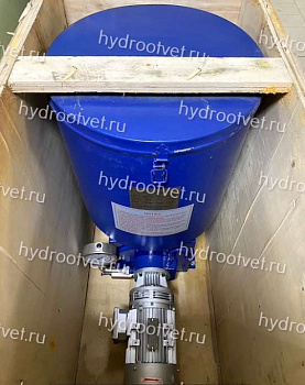 DRB5-P235Z - Станция смазки электрическая для двухлинейных систем, рабочее давление до 400 бар, подача 235 мл/мин, мощность двигателя 1,5 кВт, объем бака 30 литров; тип станции - Одиночная станция