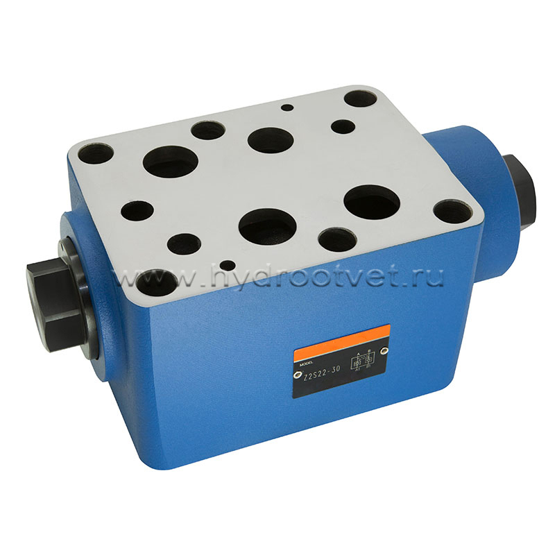 Z2S22A-1-50 - Гидрозамок модульного монтажа Ду25 в канале A