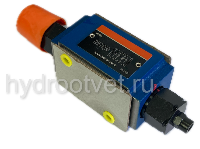 Z2FS6-2-4X/1Q - Дроссель Ду 6 модульного монтажа, в канале А и В, настройка 1Q = Точная