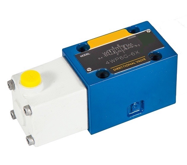 4WP6D6X - Гидрораспределитель золотниковый Ду 6 с пневмоуправлением, схема 574А