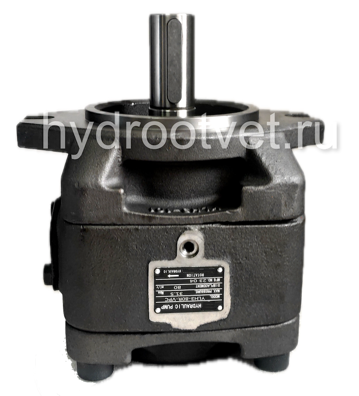 YLH3-80R-PC-10 - Шестеренный насос внутреннего зацепления с рабочим объемом 80 см3, аналог насоса PGH5-3X/080RE11VU2