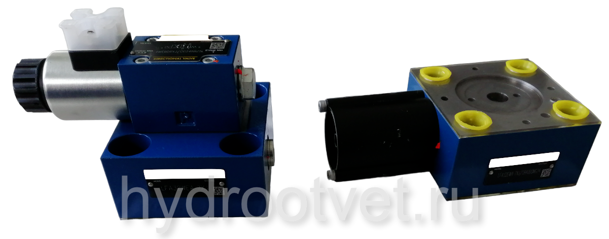 LFA25EWA-7X/CA20DQMG24 - Логический клапан с крышкой, типоразмер Ду25 функционал - EWA = крышка с электрическим контролем закрытого положения под установку золотникового или седельного распределителя, уплотнение NBR