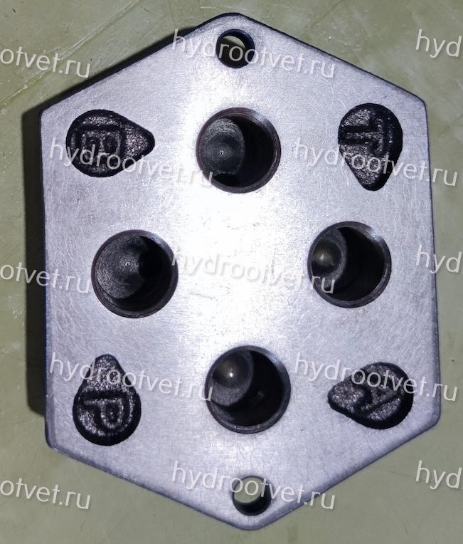 G342/01 - Стальная плита для монтажа клапанов типоразмера Ду6, стандарт ISO 4401-03 / CETOP03