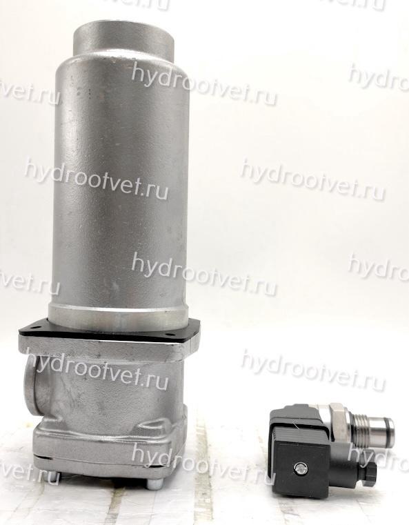 WKLFBN/HC60IC10D1.1/-L24 - Линейный фильтр гидравлический одинарный модели LF тонкость фильтрации 10 мкм, типоразмер 60, вид присоединения: резьба G3/4, материал корпуса - алюминий, рабочее давление до 100 бар, визуально-электрический (лампа с напряжением
