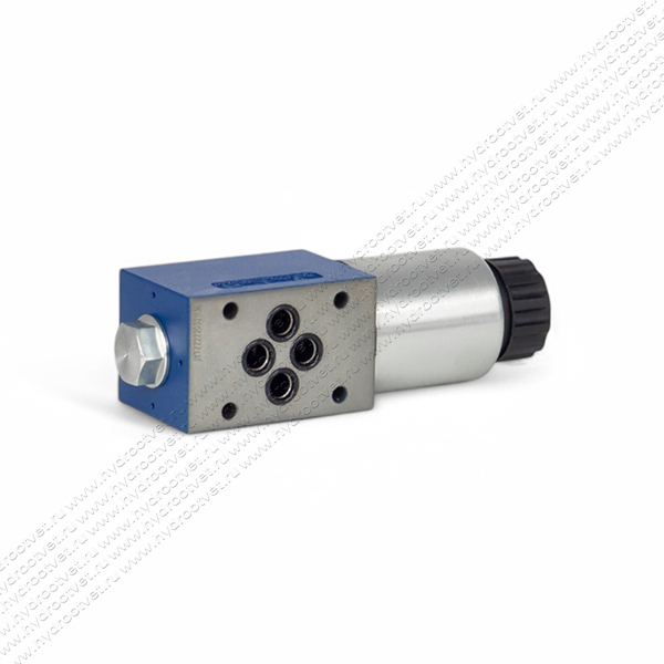 3WE6A61/CG24N9K4 - Гидрораспределитель золотниковый Ду 6 с электроуправлением, схема A (573), электроуправление G24, возврат - пружинный