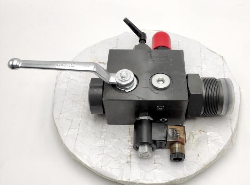 SAF20E12Y1N315A-S13 - Предохранительный блок гидроаккумулятора Ду20 с электроразгрузкой