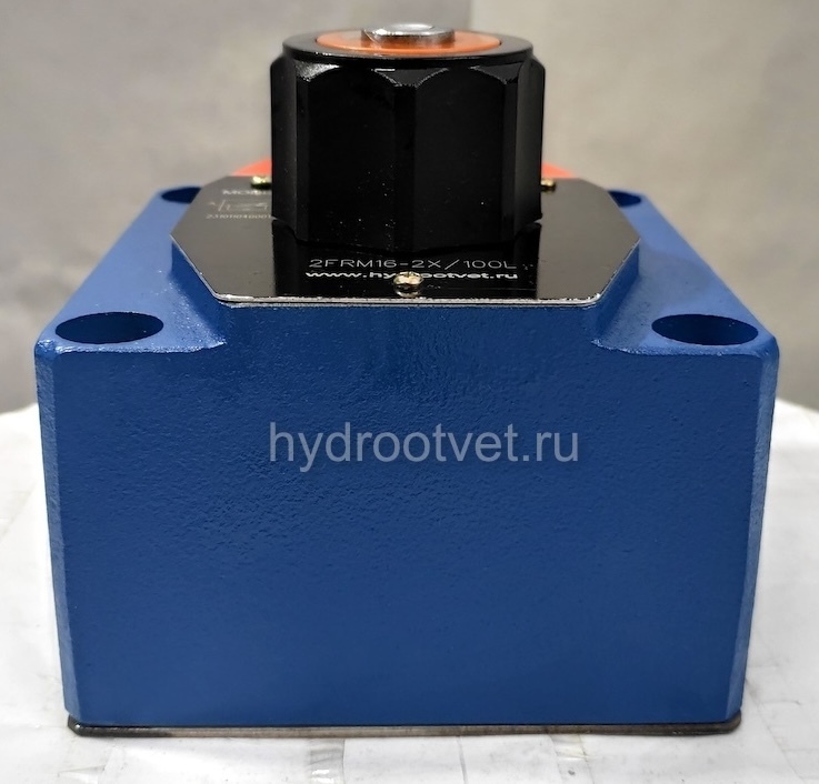 2FRM16-2X/60LB - Регулятор расхода Ду16 для монтажа на плиту, номинальный расход 60 л/мин, регулировка компенсатора - В = есть