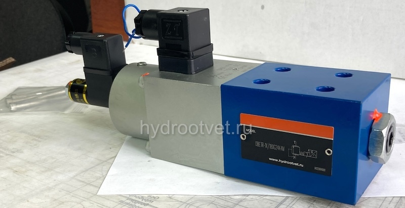 DBETR-1X/180G24K4M - Пропорциональный предохранительный клапан Ду6 (пилот) с обратной связью