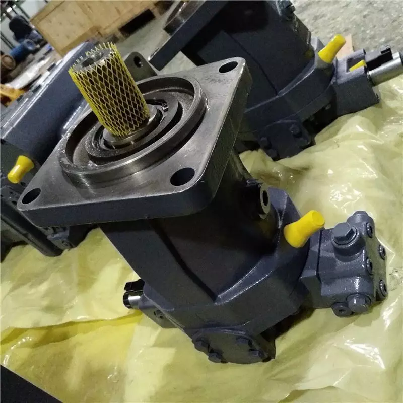 A6VM107HD1/63W-VZB020B - Гидромотор аксиально-поршневой регулируемый с наклонным блоком рабочий объем 107 см3, HD = гидравлическое управление по давлению, номинальное давление 400 бар