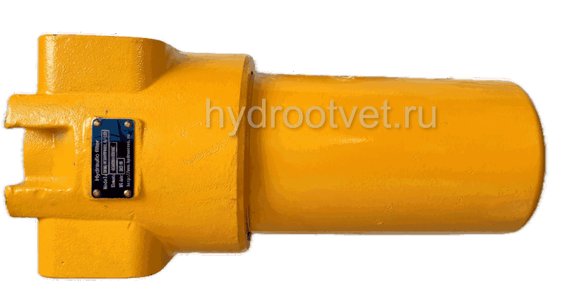WKDFBN/HC240G10D1.1/-L24 - Напорный фильтр гидравлический одинарный модели DF тонкость фильтрации 10 мкм, типоразмер 240, вид присоединения: резьба G11/4, материал корпуса - чугун, рабочее давление до 420 бар, визуально-электрический (лампа с напряжением