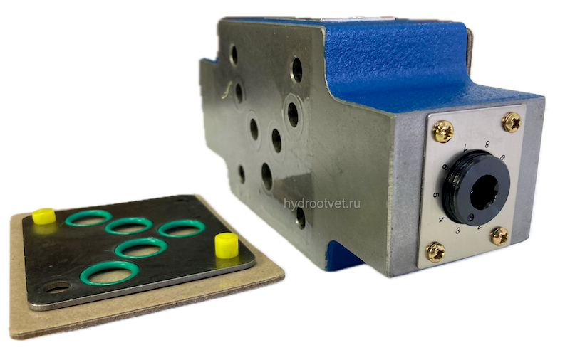 Z2FS10A5-3X/S2V - Дроссель Ду 10 модульного монтажа, в каналах А, S2 = на выходе