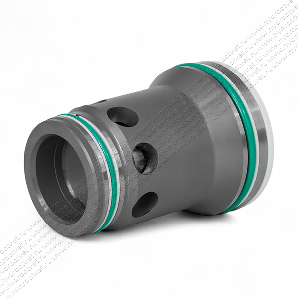 LC50DB40E7X/V - Логический клапан (патрон) Ду50, функция - предохранительный клапан давления, давление открытия 4 бар, E = седельный без демпфера, уплотнение V = FKM