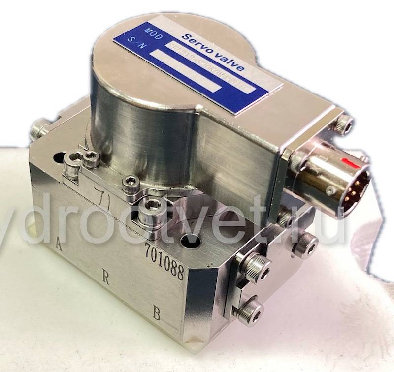 MOOG 31 аналог - SFL212B - Сервоклапан Ду4 двухкаскадный типа сопло-заслонка с L = обратная связь по усилию, притычная поверхность по ISO 10372-02