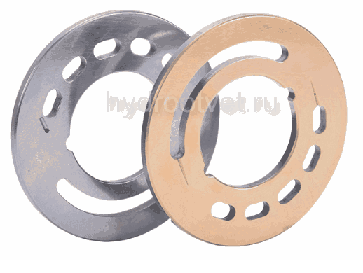 A10VO100 VALVE PLATE R - Распределитель ПРАВЫЙ 131,4x62x6,5 мм для насоса A10VSO100 31 серии