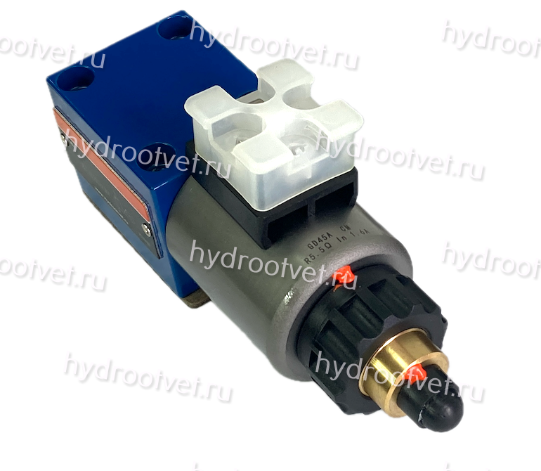 DBET-6X/315G24K4V - Пропорциональный предохранительный клапан Ду6 (пилот), давление регулировки до 315 бар, встроенные усилитель = нет