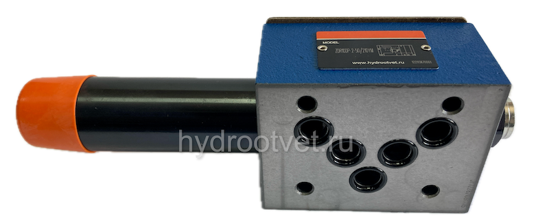ZDR10DP2-5X/75YM - Редукционный клапан Ду 10 трехлинейный модульного монтажа с давлением регулировки до 75 бар, в канале P, обратный клапан - М = нет