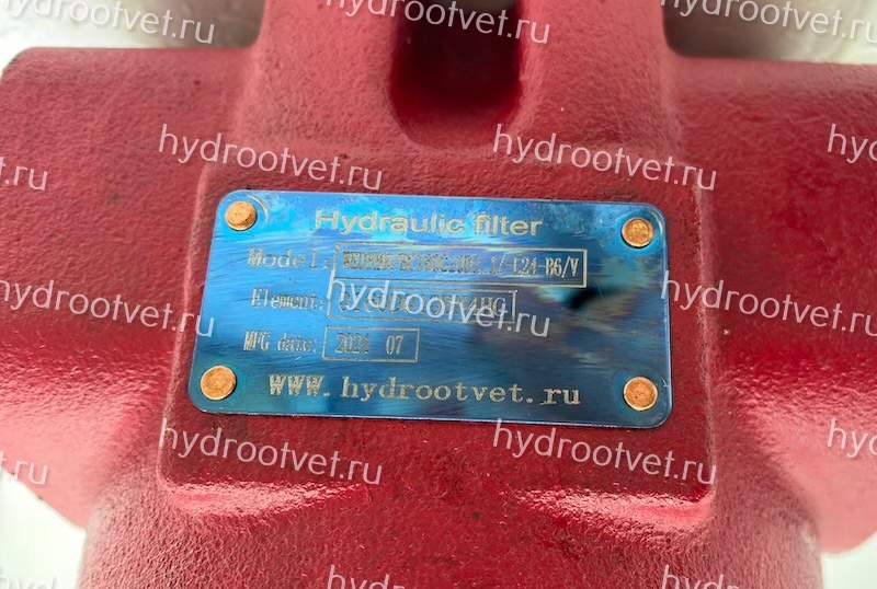 WKDFBN/HC140G10C1.1 - Напорный фильтр гидравлический одинарный модели DF тонкость фильтрации 10 мкм, типоразмер 140, вид присоединения: резьба G3/4, материал корпуса - чугун, рабочее давление до 420 бар, электрический индикатор загрязнения