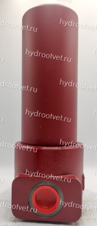 WKDFBN/HC500F10D1.1/-L24 - Напорный фильтр гидравлический одинарный модели DF тонкость фильтрации 10 мкм, типоразмер 500, вид присоединения: фланец SAE 2'' (DN50), материал корпуса - чугун, рабочее давление до 420 бар, визуально-электрический (лампа с нап