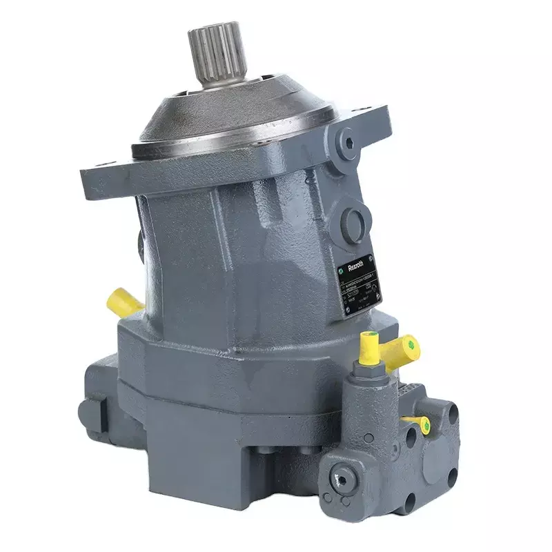 A6VM80HD1/63W-VZB020B - Гидромотор аксиально-поршневой регулируемый с наклонным блоком рабочий объем 80 см3, HD = гидравлическое управление по давлению, номинальное давление 400 бар