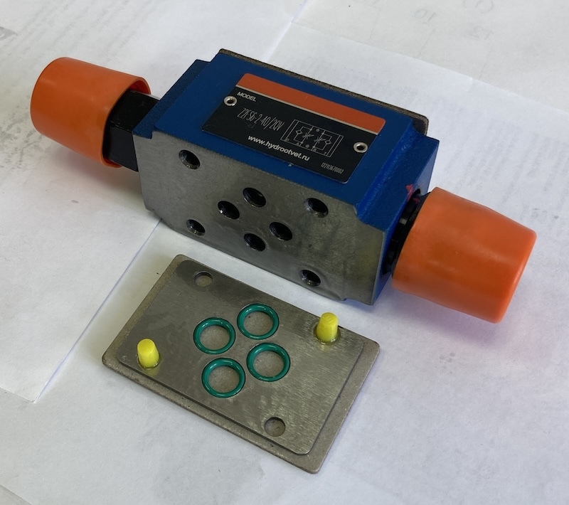 Z2FS6-7-4X/2QV - Дроссель Ду 6 модульного монтажа, в канале А и В, настройка 2Q = Стандартная