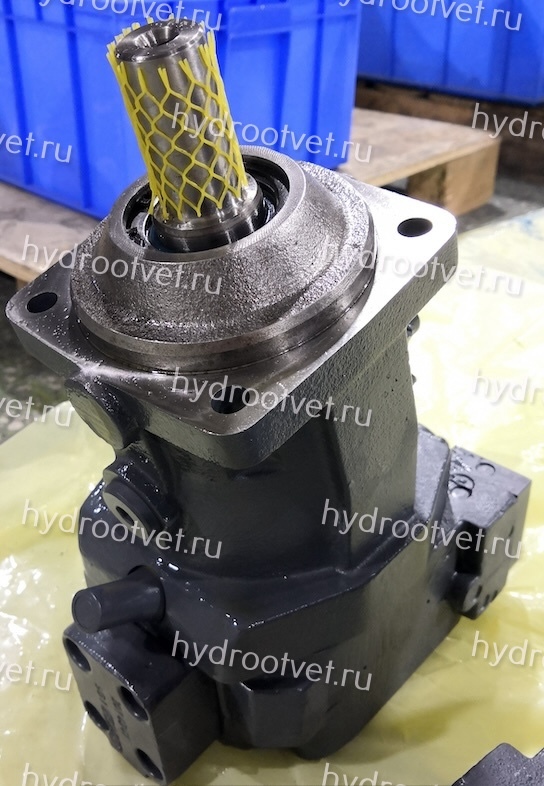 A7VO160EPG/63R-VZB01 - Насос аксиально-поршневой регулируемый с наклонным блоком рабочий объем 160 см3, EPG = пропорциональный электрический регулятор 24В с отсечкой по давлению и с дистанционным управлением, номинальное давление 350 бар