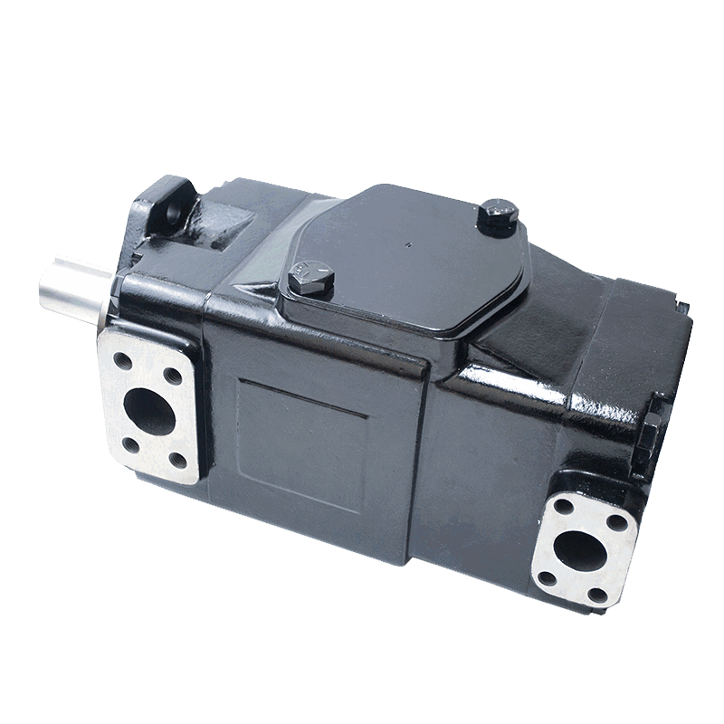 T67EC062B171R00A100 - Пластинчатый нерегулируемый двухпоточный насос серии T67EC с рабочим объемом 196,7+58 см3