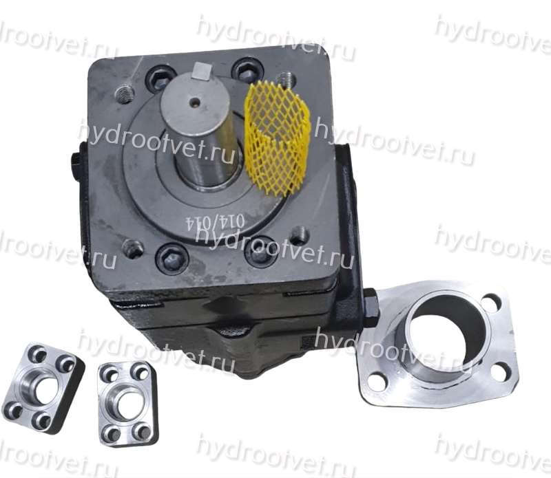 T6CCL-017-017-R00-U - Пластинчатый нерегулируемый насос сдвоенный с рабочим объемом 58+58 см3, взаимозаменяем с насосом НПл 56-56/16 и НПл 56-56/20