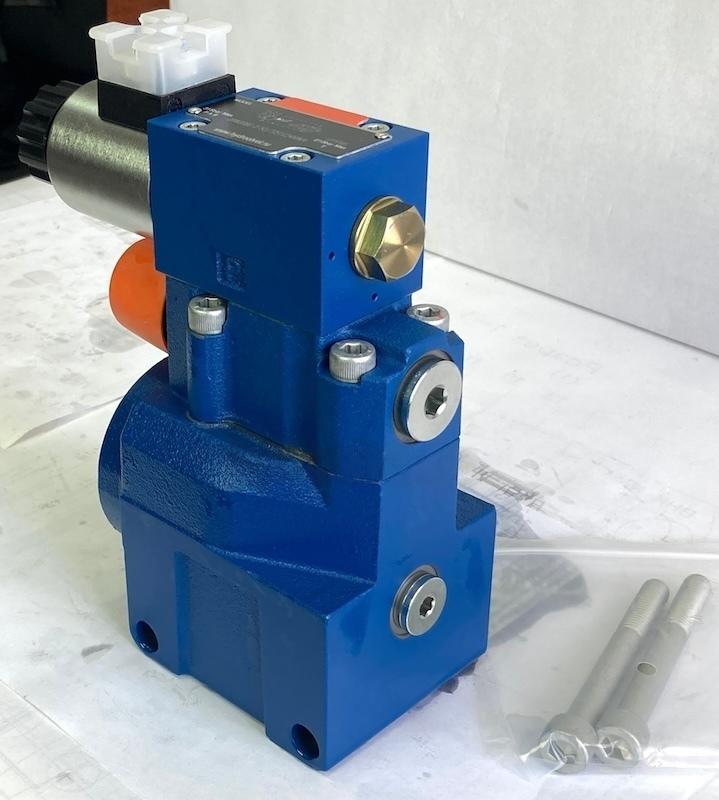 DBW20BG2-5X/315CG24N9K4 - Предохранительный клапан Ду25 с давлением настройки до 315 бар, управление - X и Y - внутренние с разгрузкой B = открыт с электроуправлением G24