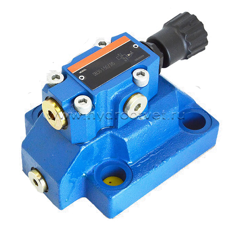 DB30-1-5X/315X - Предохранительный клапан Ду32 с давлением настройки до 315 бар, управление - X - внешний