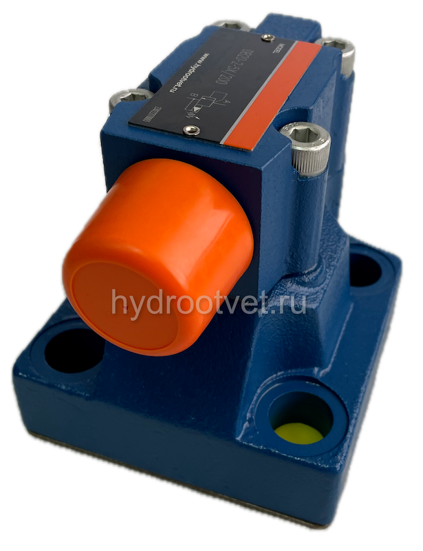 DB20-2-5X/100 - Предохранительный клапан Ду25 с давлением настройки до 100 бар, управление - X и Y - внутренние