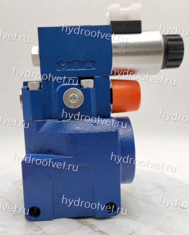 DBW10BG2-5X/315CG24N9K4 - Предохранительный клапан Ду10 с давлением настройки до 315 бар, управление - X и Y - внутренние с разгрузкой B = открыт с электроуправлением G24