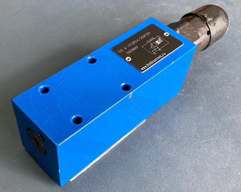 DA6VA2B5X/200FSM - Разгрузочный предохранительный клапан Ду6 с давлением настройки до 200 бар, подключение насоса в канал А