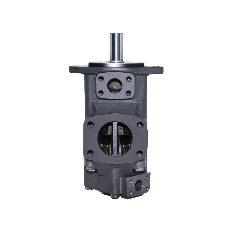 3525V35A14-01** - Пластинчатый нерегулируемый двухпоточный насос серии 3525V с рабочим объемом 112+43см3