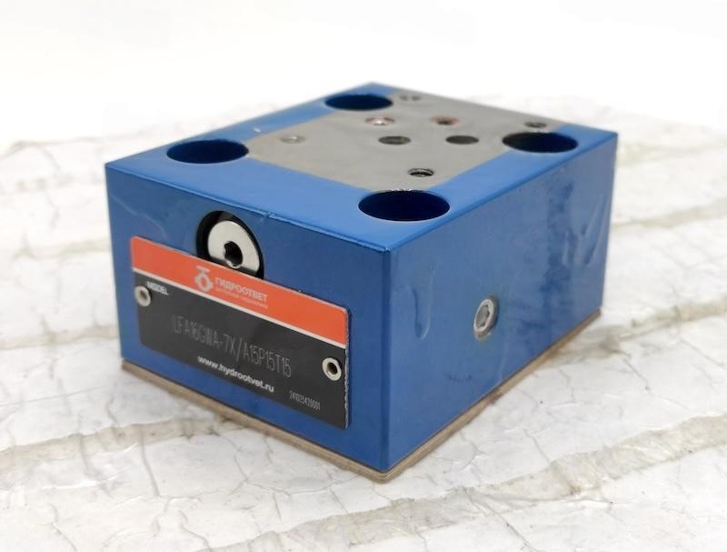 LFA16GWA-7X/ - Крышка для логического клапана, типоразмер Ду16 функционал - GWA = крышка со встроенным клапаном "ИЛИ" под установку распределителя Ду6, три выхода X, Z1 и Y, внешний канал X - нет, уплотнение NBR