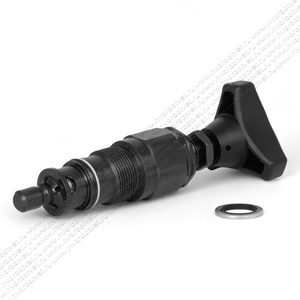 DBDH6K1X/100 - Предохранительный клапан прямого управления Ду6, давление регулировки до 100 бар, тип монтажа - встраиваемый, элемент регулировки H = рукоятка