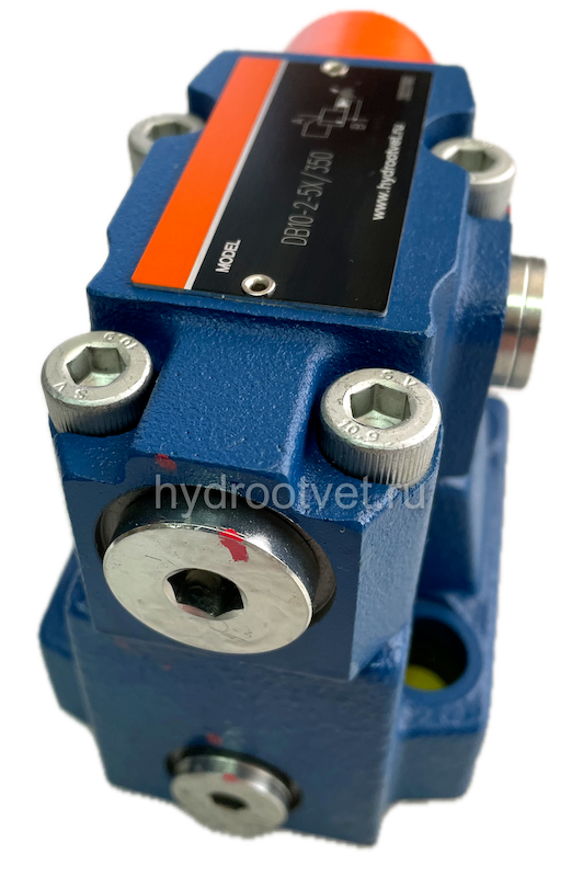 DB10-2-5X/100 - Предохранительный клапан Ду10 с давлением настройки до 100 бар, управление - X и Y - внутренние