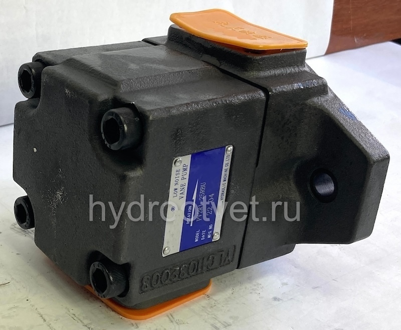 PV2R1-8RBU - Пластинчатый нерегулируемый насос с рабочим объемом 8,5 см3, взаимозаменяем с насосом НПл 8/16