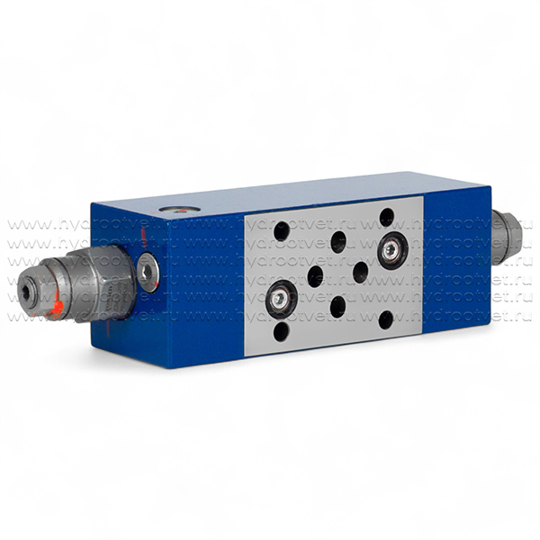 PHF02-L-1X - Подпорно-тормозной клапан Ду6, модульный монтаж, сдвоенный, в каналах А и В