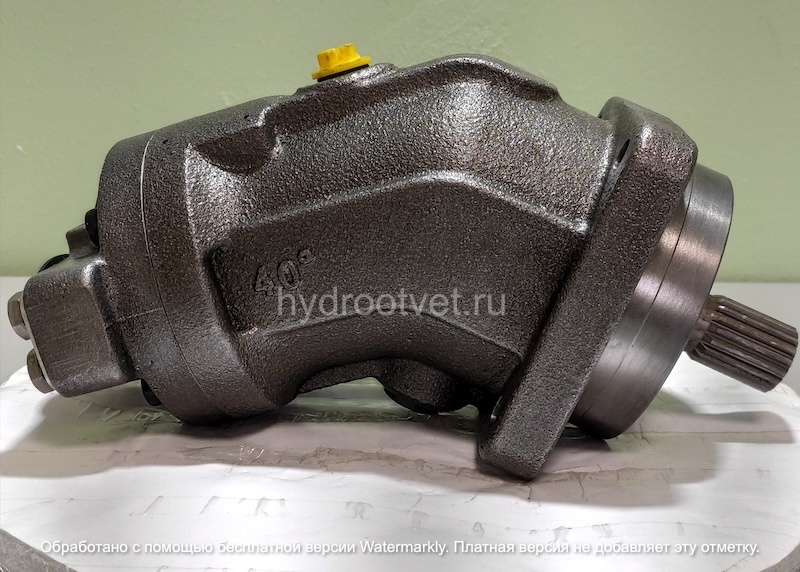 A2FM28/61W-VAB010 - Гидромотор аксиально-поршневой постоянной производительности с наклонным блоком, рабочий объем 28 см3, номинальное давление 400 бар