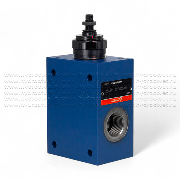 DBDS20G1X/200 - Предохранительный клапан прямого управления Ду20, давление регулировки до 200 бар, тип монтажа - резьбовой, элемент регулировки S = винт
