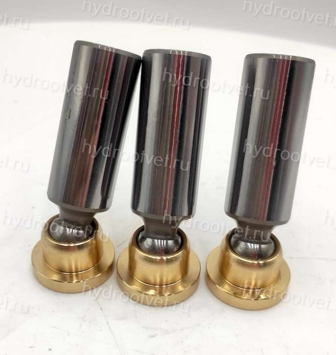 A10VO100 PISTON SHOE SET(ONE SET=9PCS) - Набор поршней с подпятниками 23x79,3 мм для насоса A10VSO100 31 серии (в одном наборе 9 шт.)