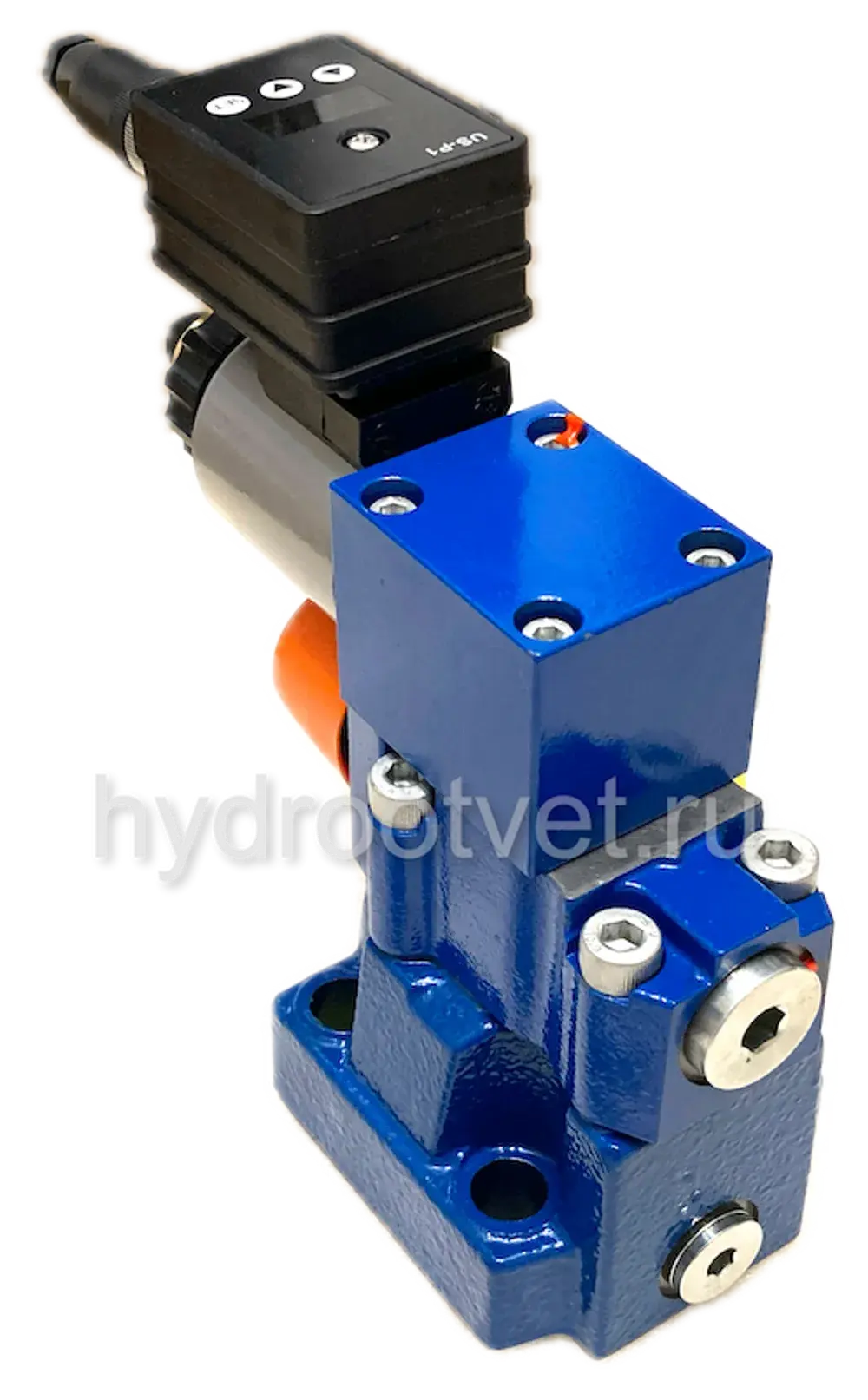 DBEME10-7X/100Y-8G24K31A1M - Пропорциональный предохранительный клапан со встроенным усилителем (OBE), Ду10, , регулировка давления до 100 бар, сигнал управления 0–10 В