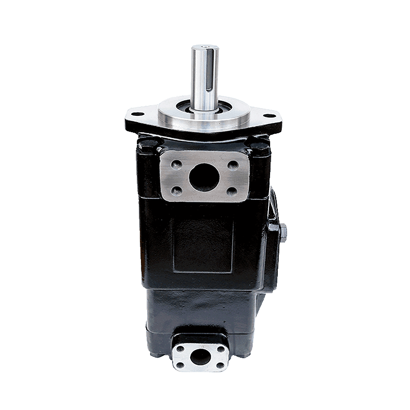 T67EC052B121R00A100 - Пластинчатый нерегулируемый двухпоточный насос серии T67EC с рабочим объемом 164,8+37 см3