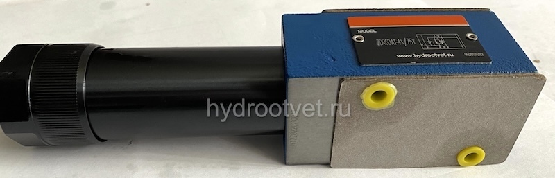 ZDR6DP1-4X/210YM - Редукционный клапан Ду 6 трехлинейный модульного монтажа с давлением регулировки до 210 бар, регулирует в канале P, обратный клапан - М = нет