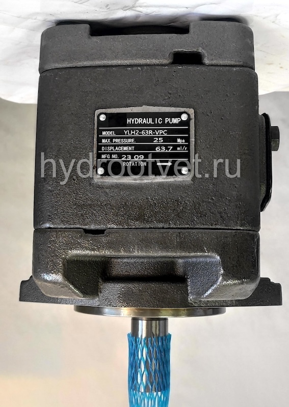 YLH2-63R-PC-10 - Шестеренный насос внутреннего зацепления с рабочим объемом 63 см3, аналог насоса PGH4-3X/063RE11VU2