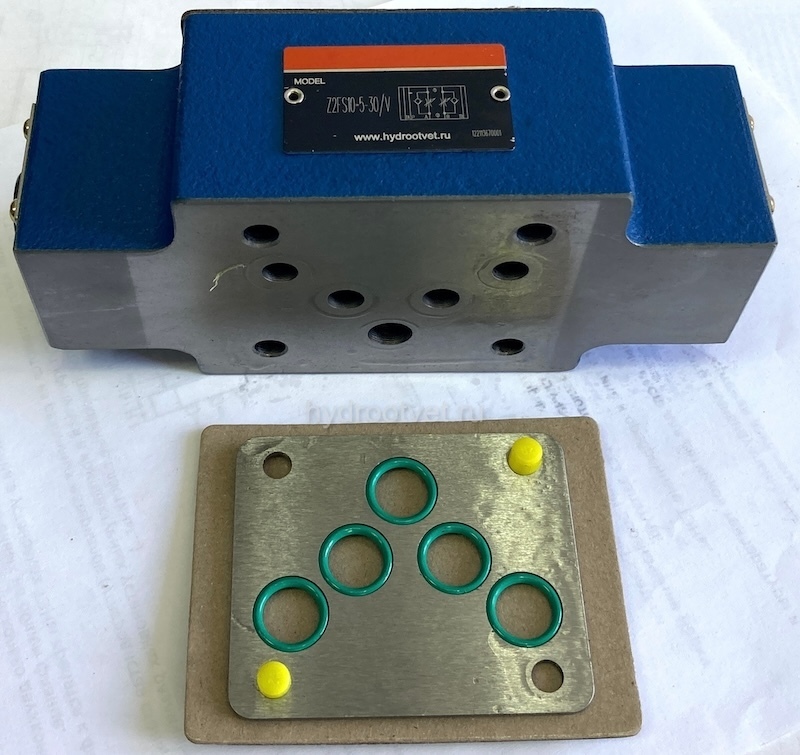 Z2FS10A5-3X/S2V - Дроссель Ду 10 модульного монтажа, в каналах А, S2 = на выходе