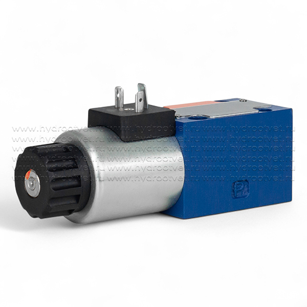 4WE6HA61/CG24N9K4 - Гидрораспределитель золотниковый Ду 6 с электроуправлением, схема HA (14-1), электроуправление G24, возврат - пружинный