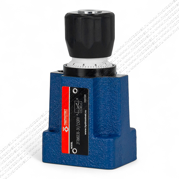 2FRM6B36-3X/1,5QRV - Регулятор расхода Ду 6 для монтажа на плиту, номинальный расход 1,5 л/мин, B = без доп. канала (стандарт), обратный клапан - есть