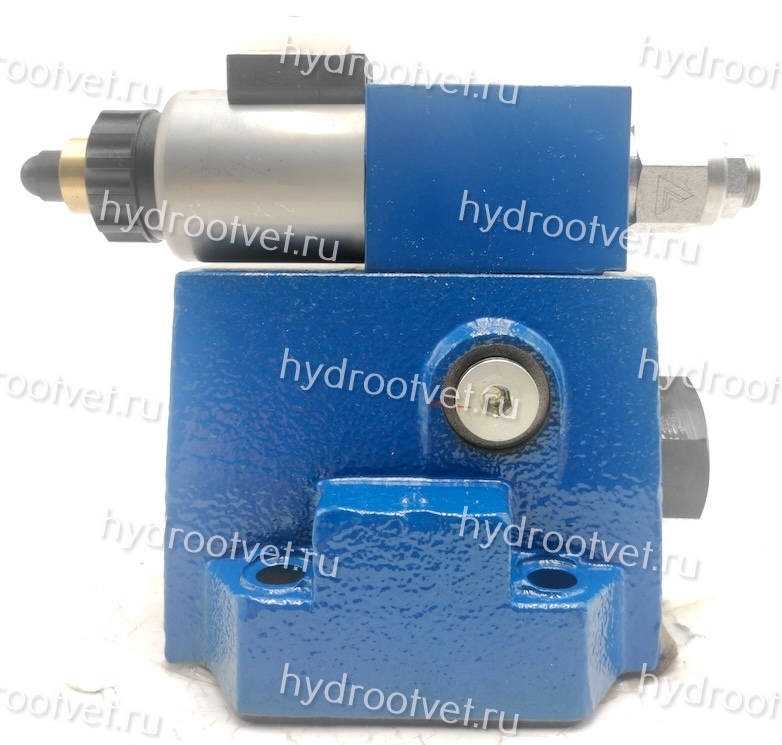 DREM20-6X/200YG24K4V - Пропорциональный редукционный клапана c предохранительным клапаном без усилителя, Ду25, давление регулировки до 200 бар, обратный клапан - есть, уплотнение V = FKM, сигнал управления 1600 мА